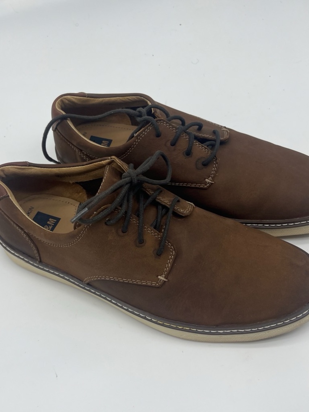 Brown Lace-Up Men's Casual Shoes